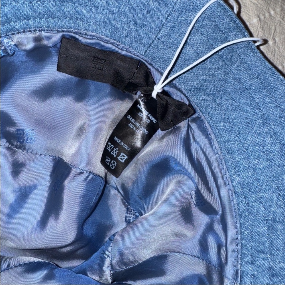 Givnchy Denim Bucket Hat Sz 55 - Picture 6 of 6